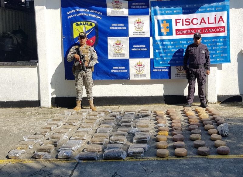 Incautados más de 100 kilogramos de marihuana en vivienda al oriente de Buenaventura