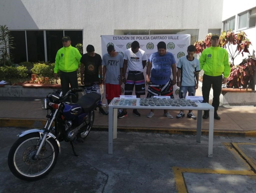 Cayeron cinco integrantes de ‘El Callejón’, dedicados al microtráfico en el norte del Valle