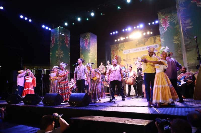 “El Bombo Golpeador” prendió la rumba en el Festival Petronio Álvarez