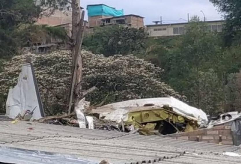 Avioneta cayó sobre una casa cerca al aeropuerto de Popayán