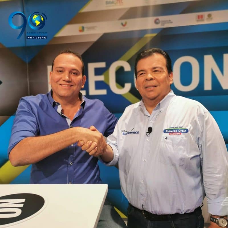 Durante #DebateFinalCali, Francined Cano renunció a su aspiración y se unió a Ortiz