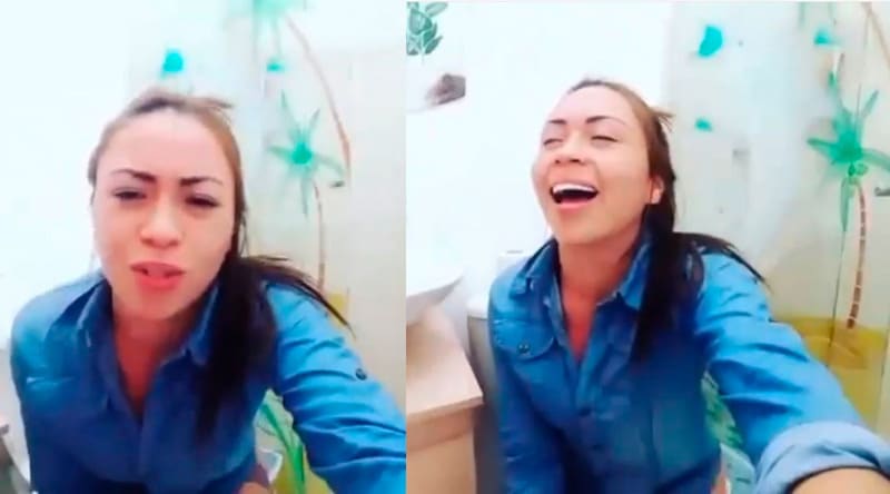 ¿Y la sanción? Pullando medios y sentada en un sanitario: mensaje de burla de 'Epa colombia'
