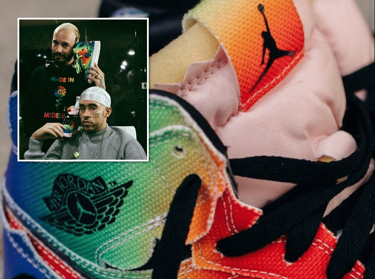 El detalle 'oculto' que J Balvin llevó en sus zapatos durante show del Super Bowl