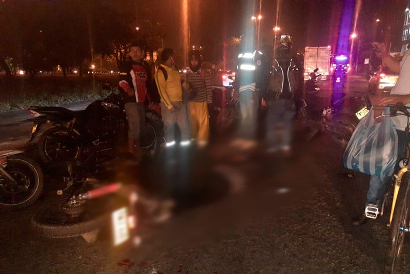 Identifican a motociclista que murió en la madrugada de este miércoles tras chocar con un furgón