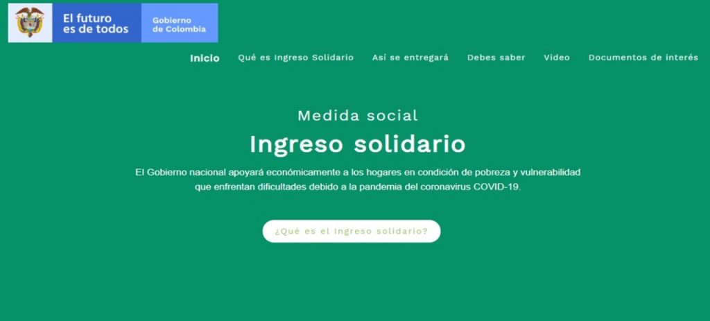 Ingreso Solidario se extenderá hasta agosto del 2021, anunció Duque