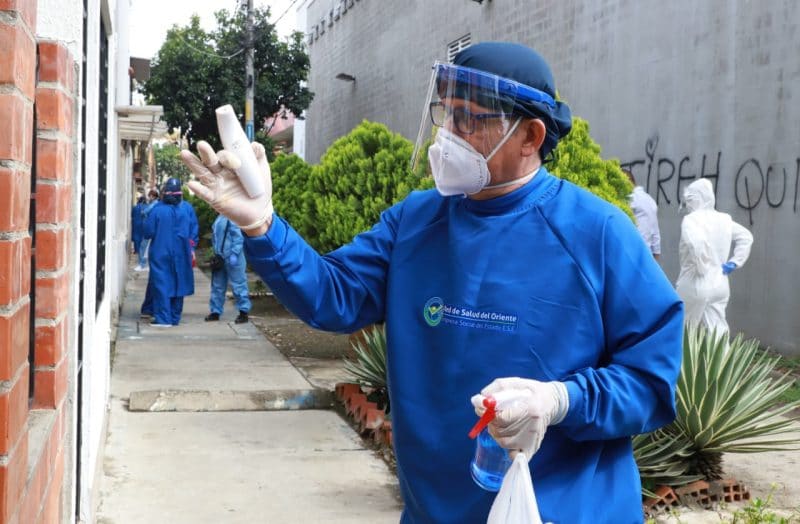 Inició tamizaje casa por casa en zonas de Cali con más casos positivos de COVID-19