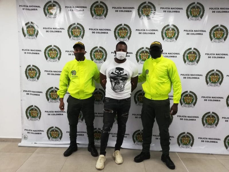 Cayo alias 'El Muelón' presunto integrante de la banda 'La Local' y encargado de extorsionar a comerciantes