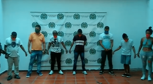 Pese a cuarentena, fueron capturados 7 personas en una fiesta clandestina en Corinto