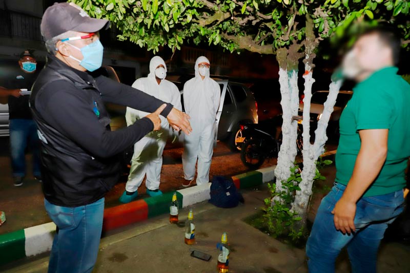Estos son los 20 barrios donde se implementará el Toque de Queda y la Ley Seca