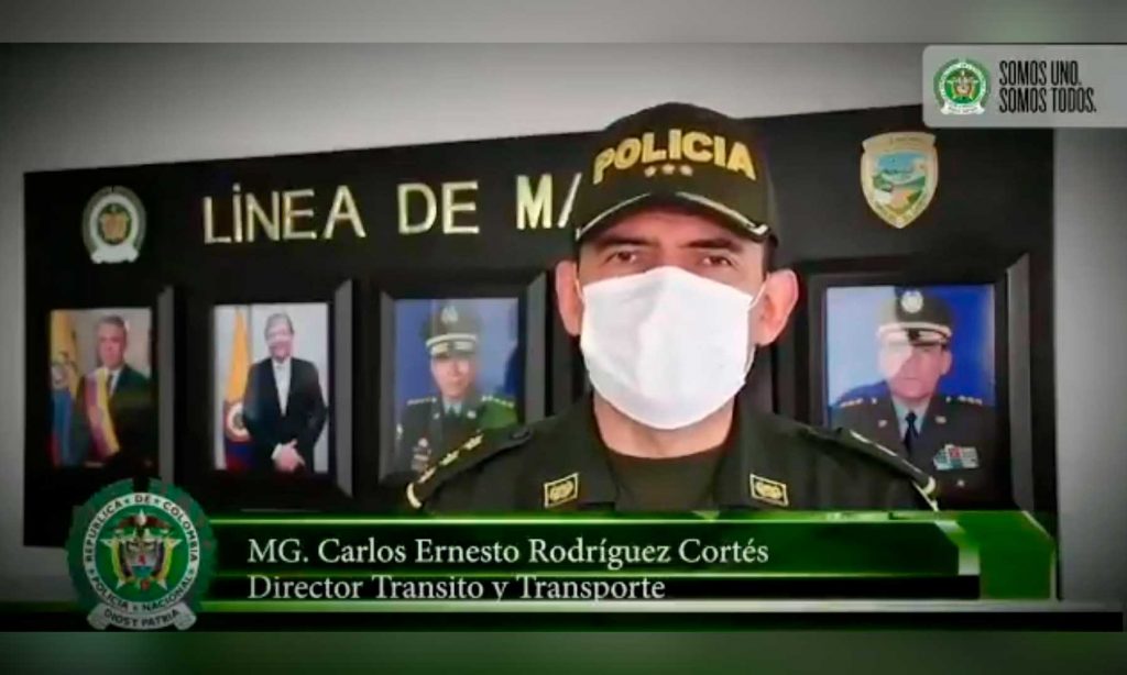 Director de Tránsito y Transporte invita a ciudadanos a cumplir con el aislamiento preventivo obligatorio durante este puente festivo