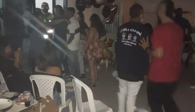 Más de 60 comparendos por fiestas registró la Policía durante primeros días de Toque de queda en Valle
