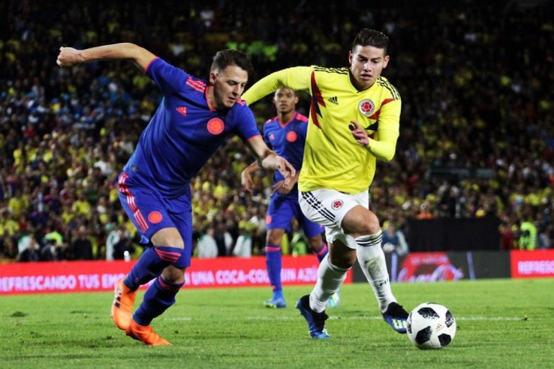 "Será bienvenido seguro": Santiago Arias sobre posible llegada de James al Atlético