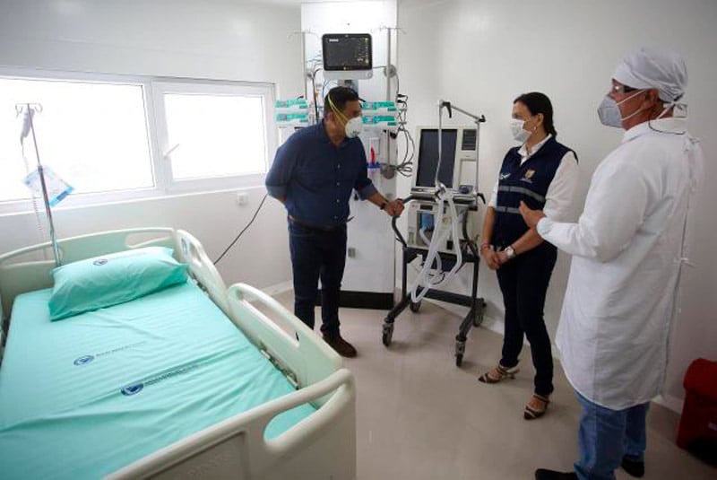 Además de los recibidos, reforzarán camas UCI de Cali con 230 nuevos ventiladores