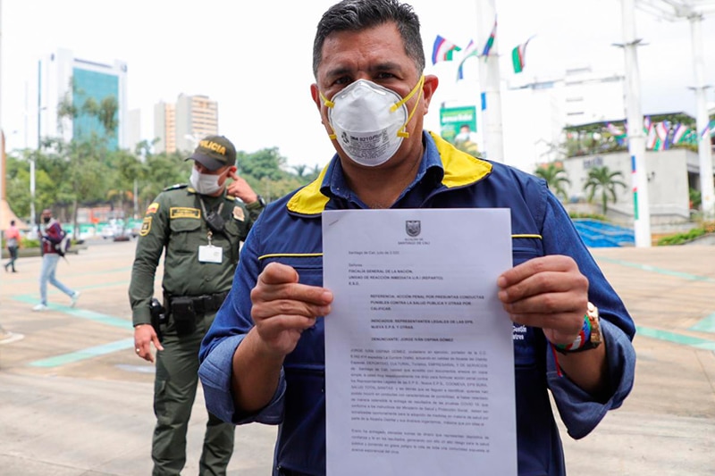 Alcalde de Cali denunció a EPS por la demora en la entrega de resultados