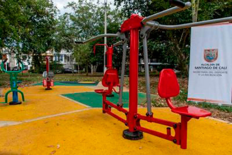 Comunas 4, 15 y 16 de Cali se vieron beneficiadas con nuevos parques biosaludables