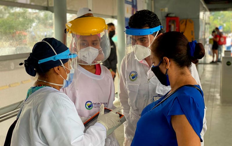 Toma de muestras aleatorias PCR inició en puntos con mayor tasa de contagios en Cali