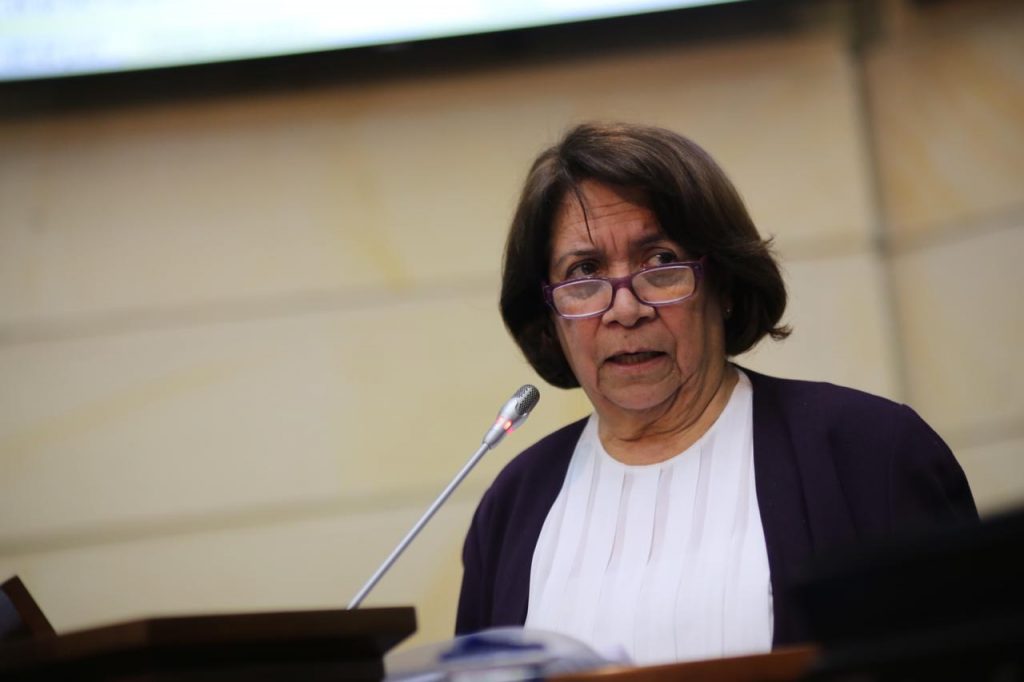 Así reaccionó la senadora Aída Avella ante expresiones del Presidente Duque en sesión del Congreso
