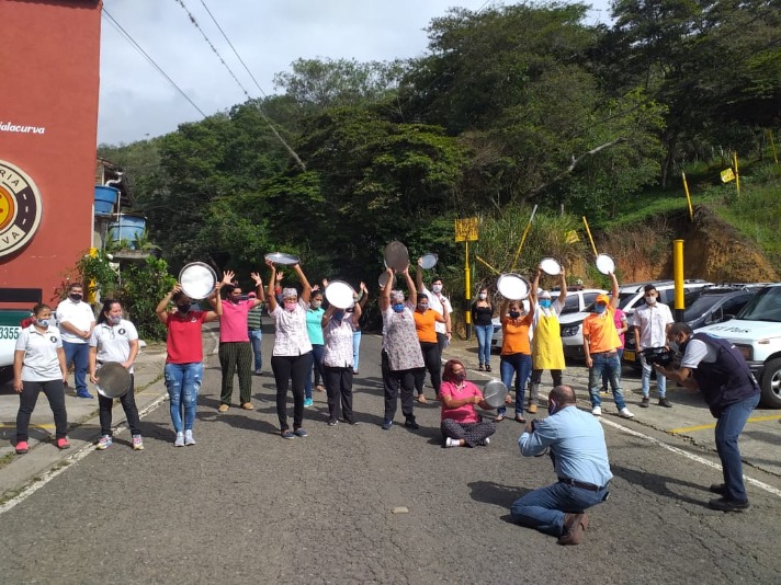 Gremio de restaurantes de Cali volvió a manifestarse para pedir al Gobierno iniciar plan de reapertura