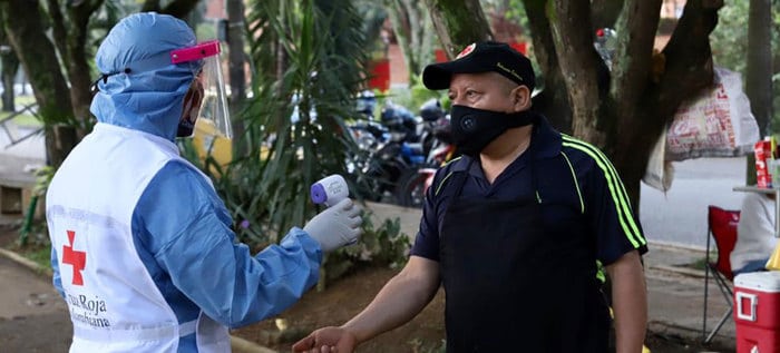Adelantan tamizajes y protocolos de bioseguridad en Parque El Ingenio en Cali