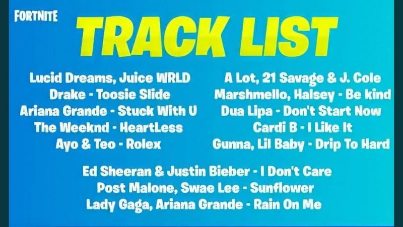 Fortnite: Bad Bunny y otros artistas estarán en radios de su nuevo parche