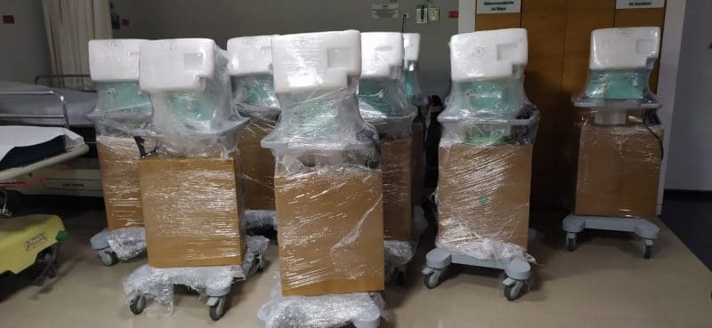 Clínicas del Valle siguen recibiendo ventiladores: hay 12 nuevos para fortalecer atención