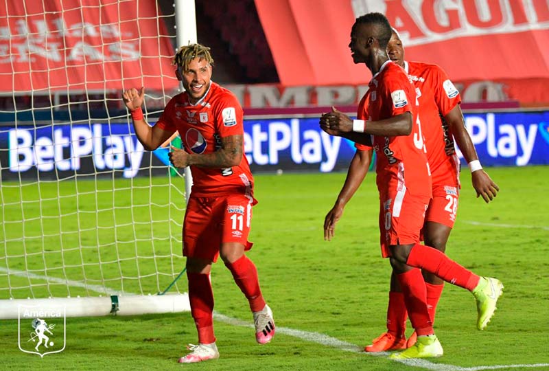 América de Cali ganó por W, frente al  Cúcuta Deportivo
