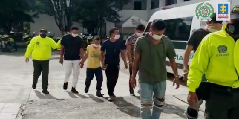 A la cárcel cinco presuntos traficantes de la banda "Los Gordos" en el Valle