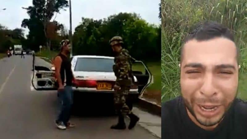 Hombre denuncia que miembro del Ejército Nacional asesinó a su pareja en vía del Cauca