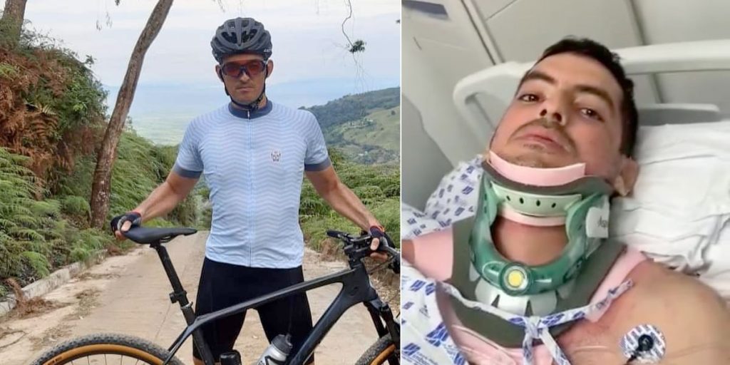 Ofrecen recompensa de millones por conductor que arrolló a ciclista en Valle