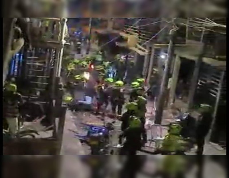 En vídeo: Captura de un presunto ladrón terminó en gran asonada en el oriente de Cali