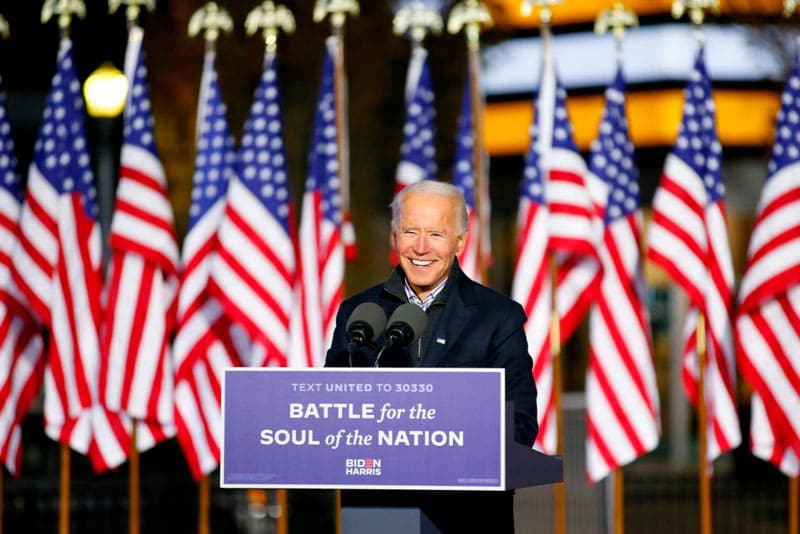 Joe Biden: "Podemos poner fin a la presidencia que dividió a la nación"