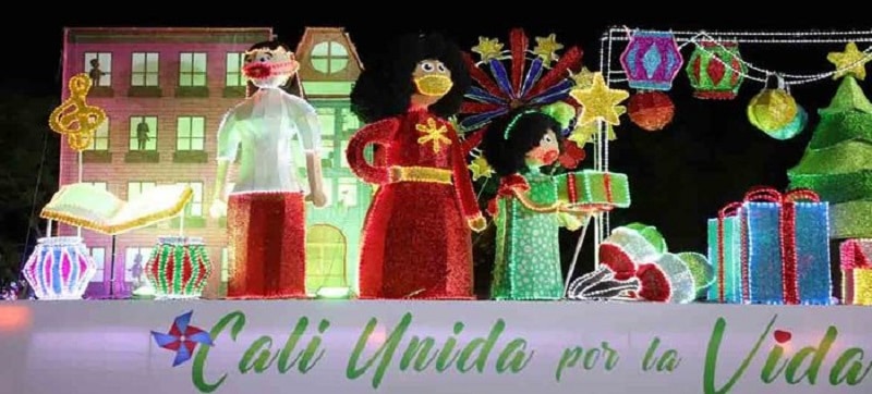 En su tercer día, el alumbrado navideño visitará al oriente de Cali