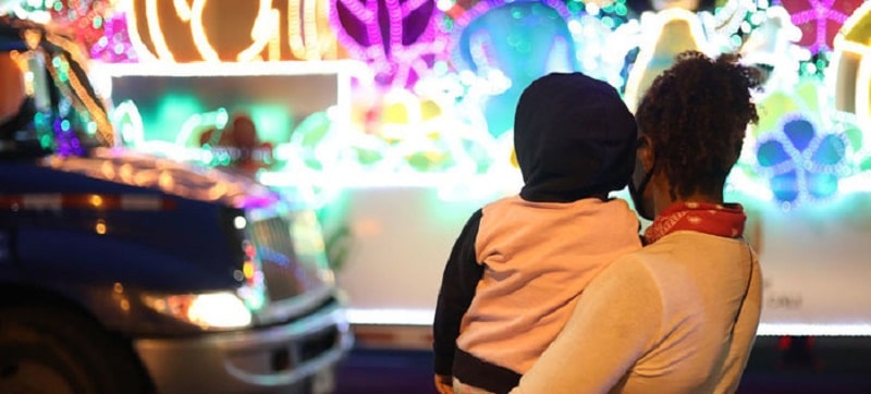 Este será el recorrido del martes 22 de diciembre del alumbrado navideño