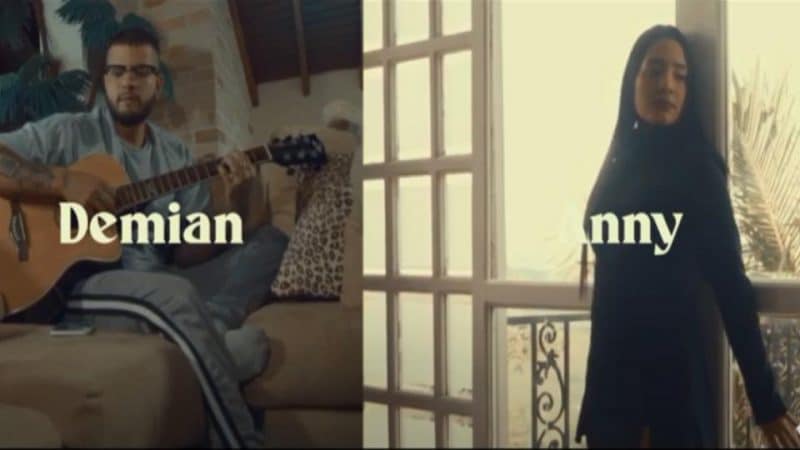 Los cantantes Demian y Anny le dicen adiós al 2020 con su sencillo 'Distantes'