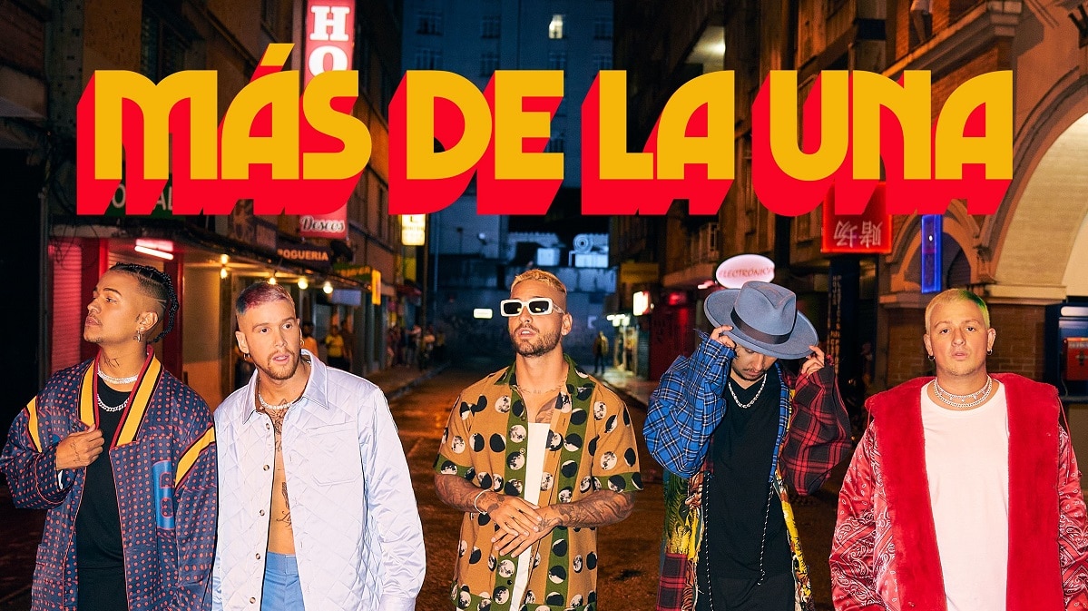 Maluma y Piso 21 se juntan, tras 4 años, para lanzar la canción 'Más de la una'