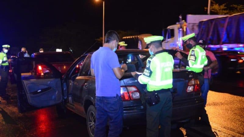 Se impusieron 195 comparendos entre viernes y sábado en el Valle