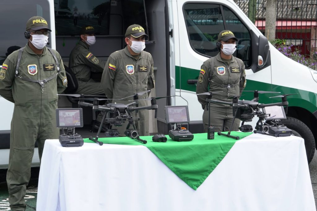 La Policía del Valle recibió cuatro drones para la mejora de sus operativos