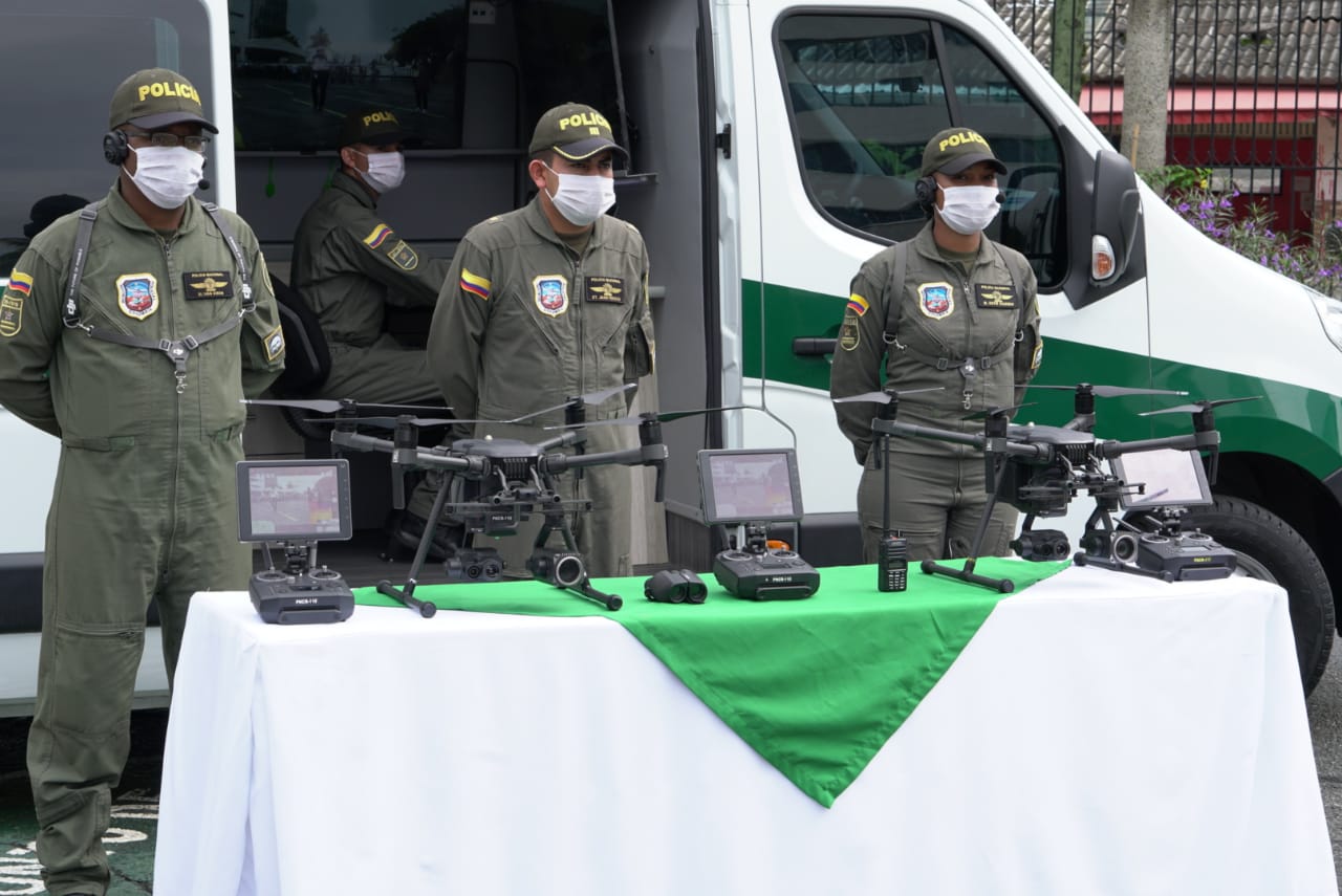 La Policía del Valle recibió cuatro drones para la mejora de sus operativos
