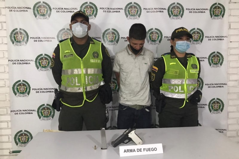 Cárcel a sujeto que asaltaba con arma de fuego en el oriente de Cali