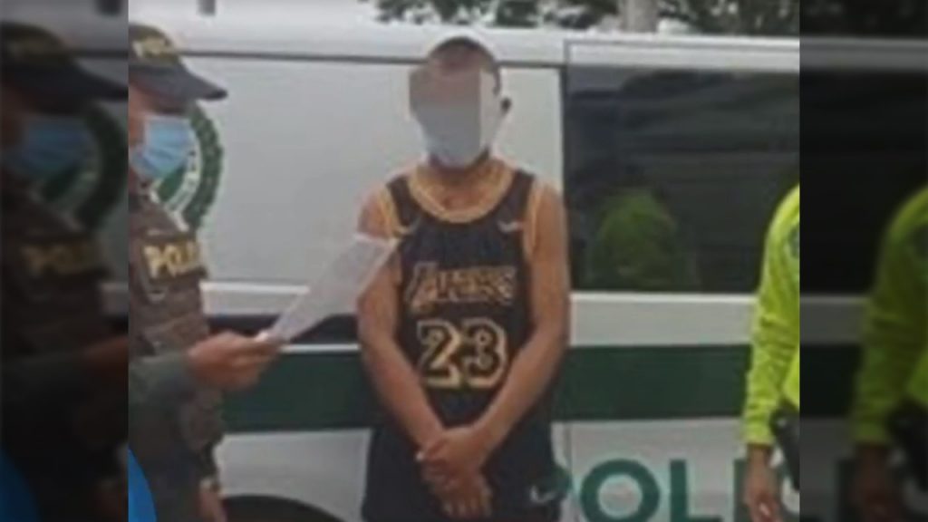 Menor fue capturado por perpetrar varios asesinatos selectivos en Amaime