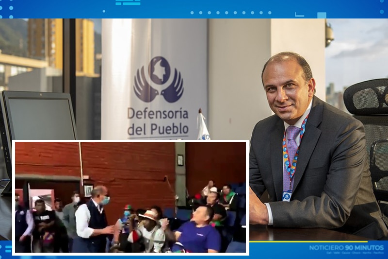 Consejo Indígena afirmó que Defensor del Pueblo "salió corriendo sin dar explicaciones"