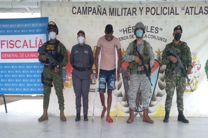 Judicializado alias El mono, presunto cabecilla de estructura disidente de las Farc