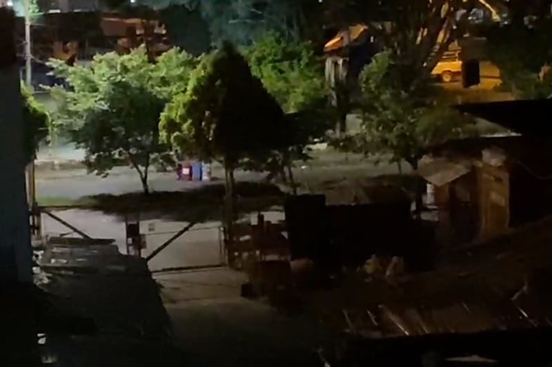Policía reportó fuertes hostigamientos a su estación de El Lido en la noche pasada