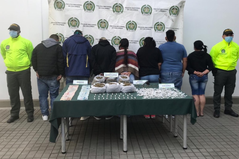 Caen presuntos integrantes de 'La Tribu' por venta de estupefacientes en varias comunas de Cali
