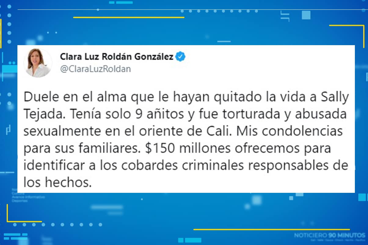Gobernación ofrece recompensa de 0 millones por crimen de menor en Cali