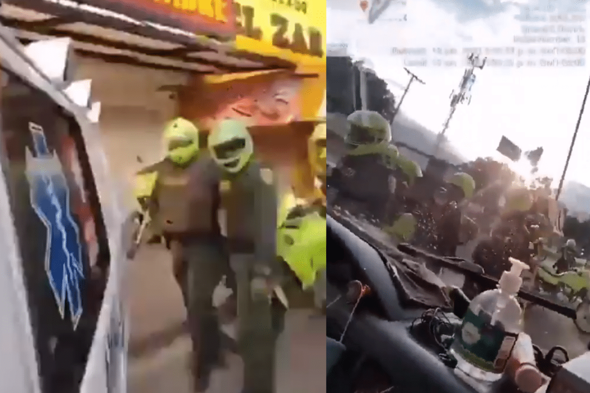 Aclaran versión sobre video que circula en redes sobre una ambulancia