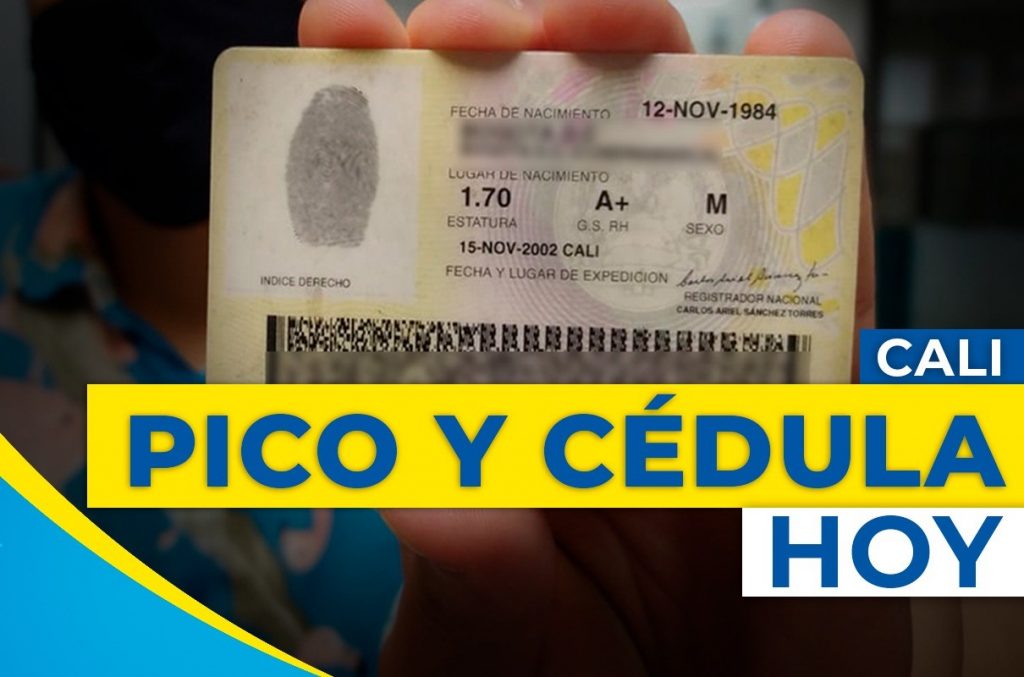 No olvide el pico y cédula en Cali para este domingo 8 de agosto de 2021