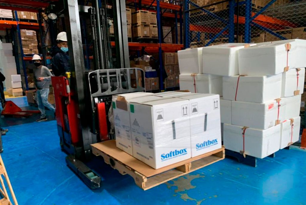 Cómo se distribuirán las 308.880 dosis de Pfizer que llegaron al país