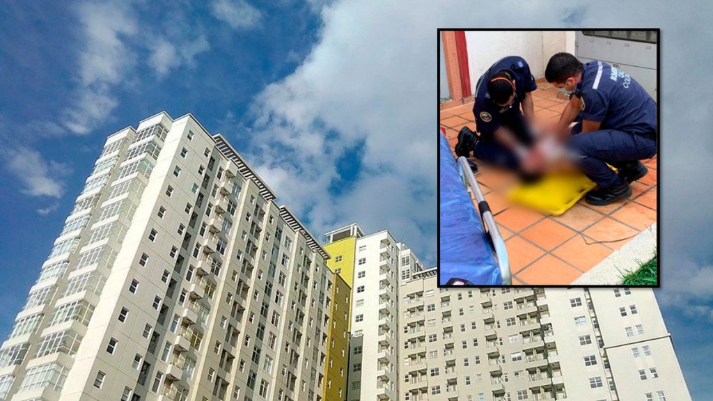¿Secuestro? Hombre se lanzó desde cuarto piso de un edificio en Cali