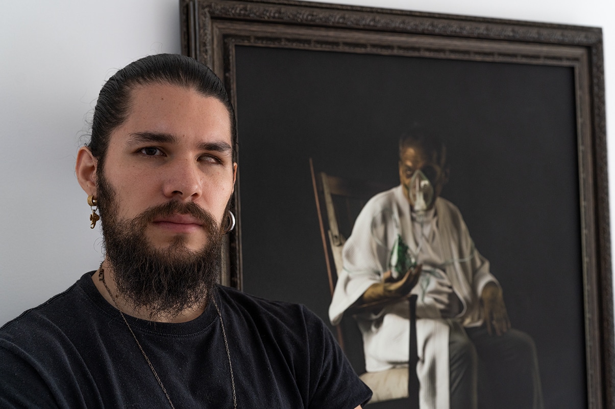 "Quiero incomodar a la sociedad": Sebastian Van Ghöndi, artista emergente